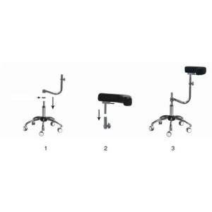 Support de coudes mobile ALLROUND de SALLI