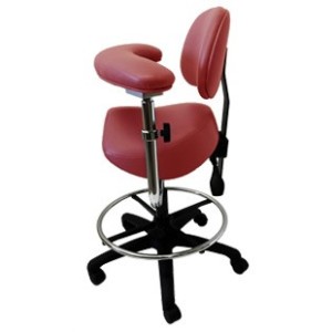 Chaise selle avec appui-thoracique