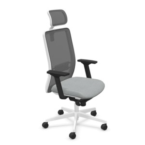 Fauteuil Volt - dossier résille noir