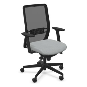 Fauteuil Volt - dossier résille noir