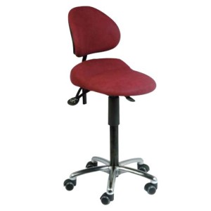 Assis debout Aure avec assise inclinable et dossier, pour espaces restreints