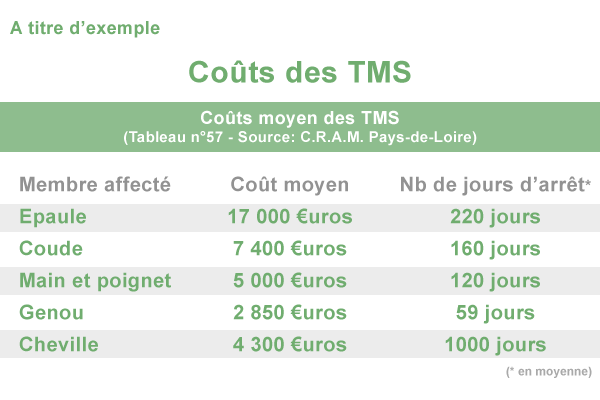 Les coûts des TMS